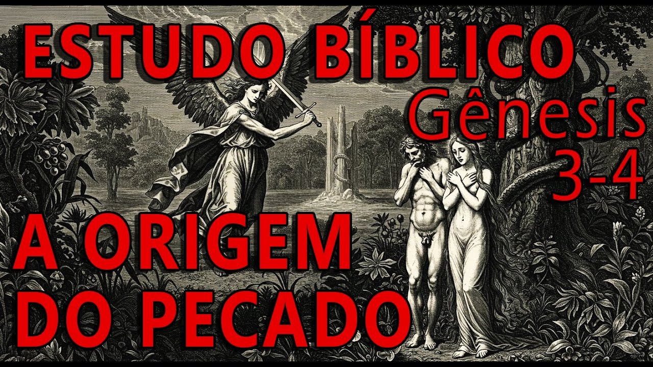 QUEDA, PECADO ORIGINAL e REDENÇÃO | Lições de ADÃO, EVA e CAIM | Gênesis 3-4 (Estudo Devocional #2)