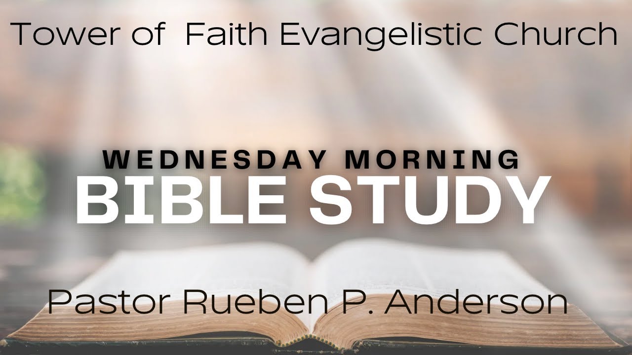 Wednesday Morning Bible Study