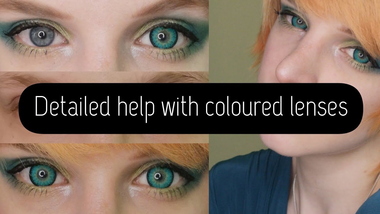 Contact lenses for new cosplayers!
