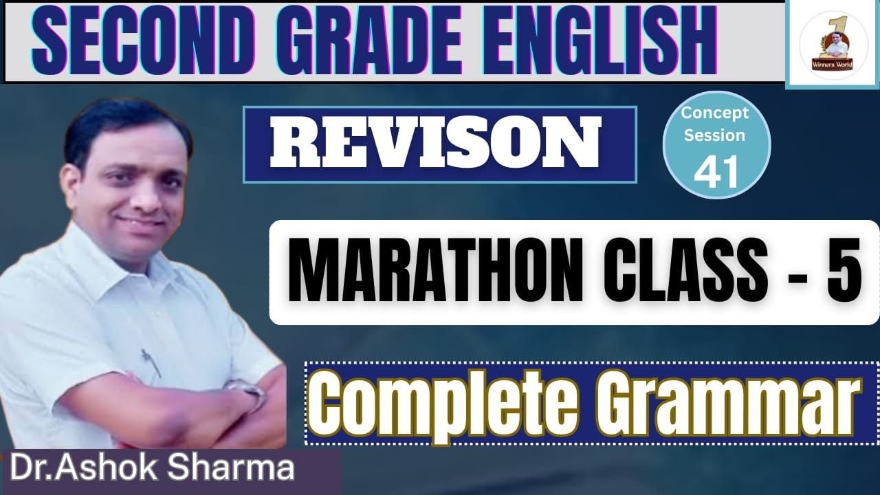 SECOND GRADE ENGLISH GRAMMAR & LITERATURE REVISION MARATHON - 5