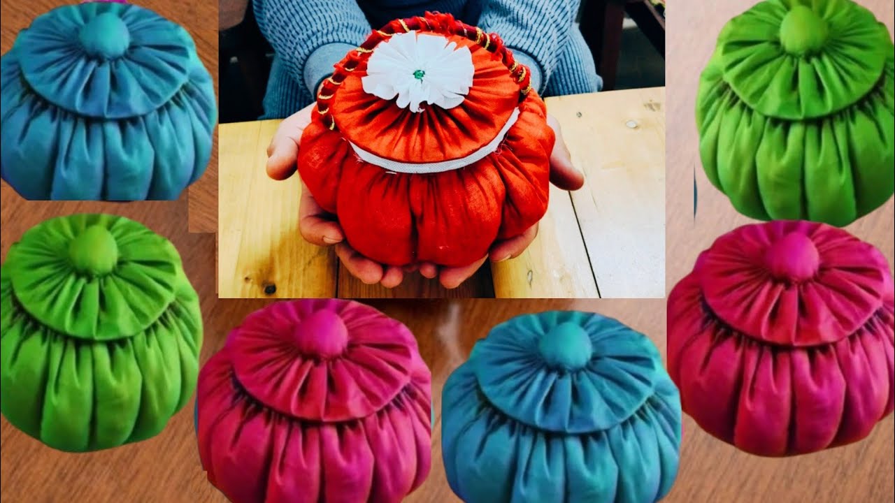 पुराने कपड़ों से बनाई कमाल की Basket 🧺 | Best Out of Waste | Fabric Basket Cutting & Stitching | DIY