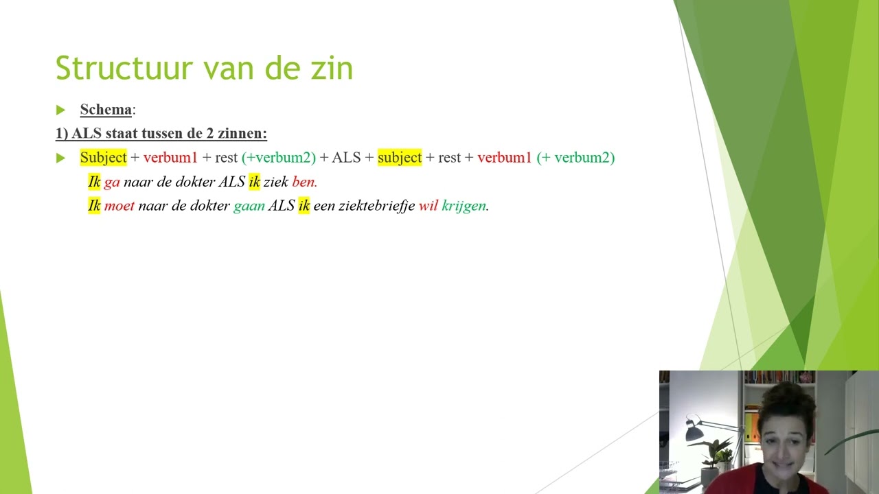 Bijzinnen met ALS
