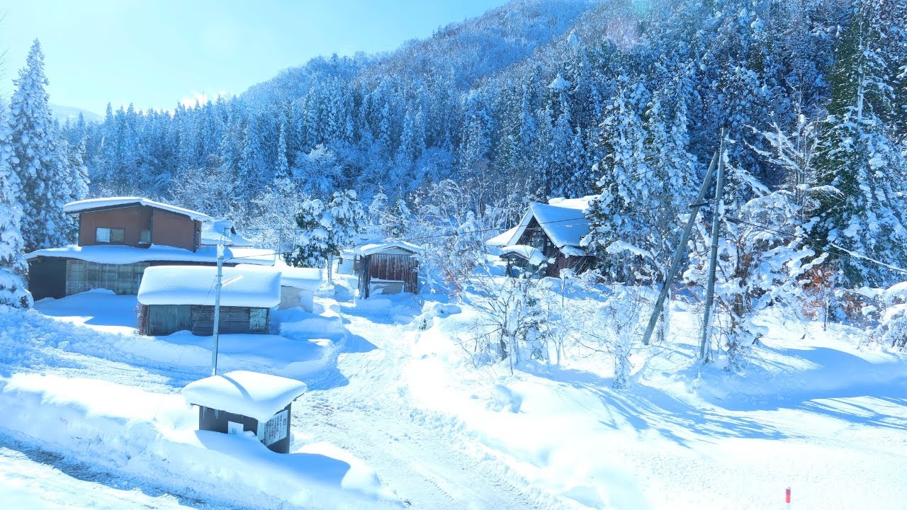 【山形・小野川温泉】豪雪地で雪遊び＆レトロ温泉街