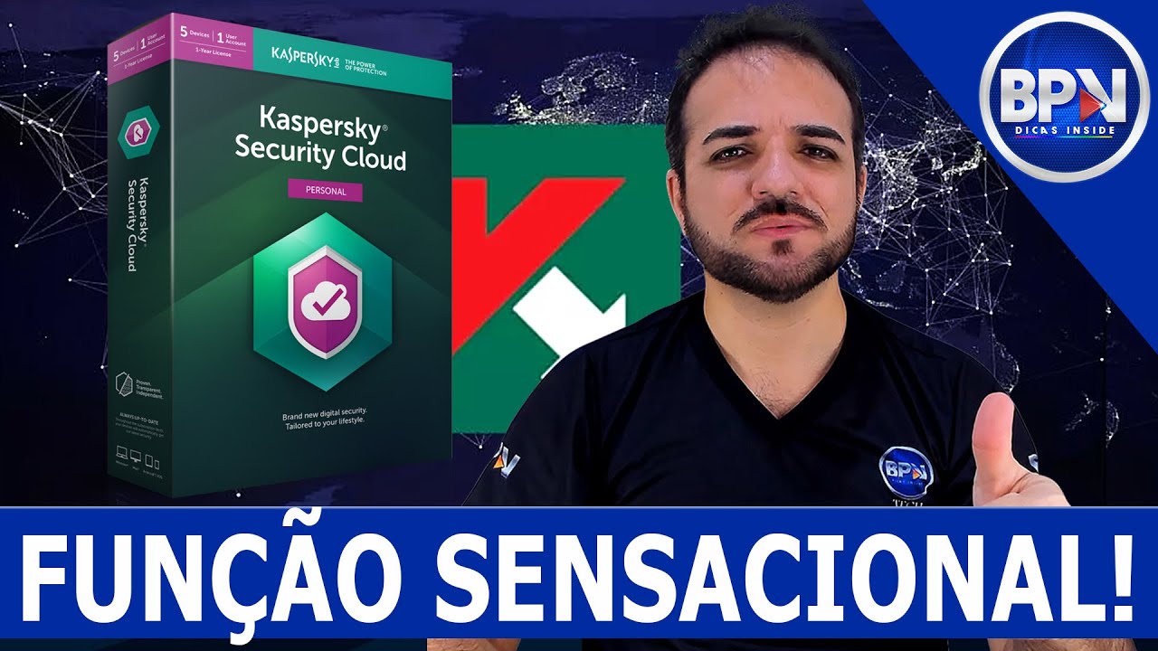 Antivírus Kaspersky Security Cloud GRATUITO com FUNÇÃO SENSACIONAL!!!