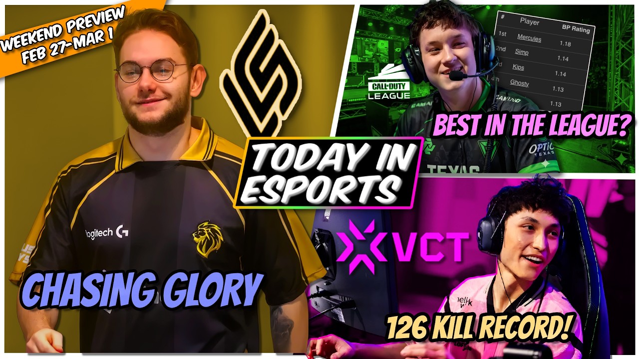 В эти выходные состоятся отборочные турниры First Stand по League of Legends, турнир Masters Sant...