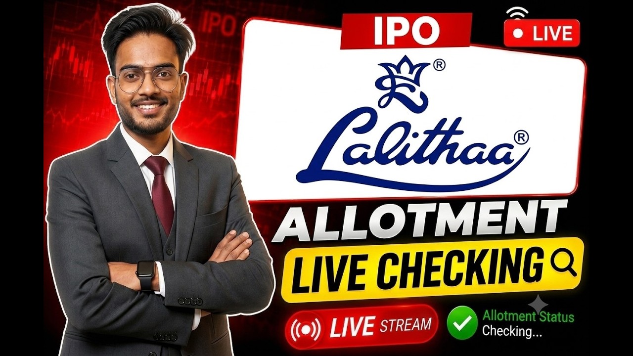 Lalitha Jewellery IPO Allotment Live | Lalitha Jewellery IPO Allotment Status Live Checking