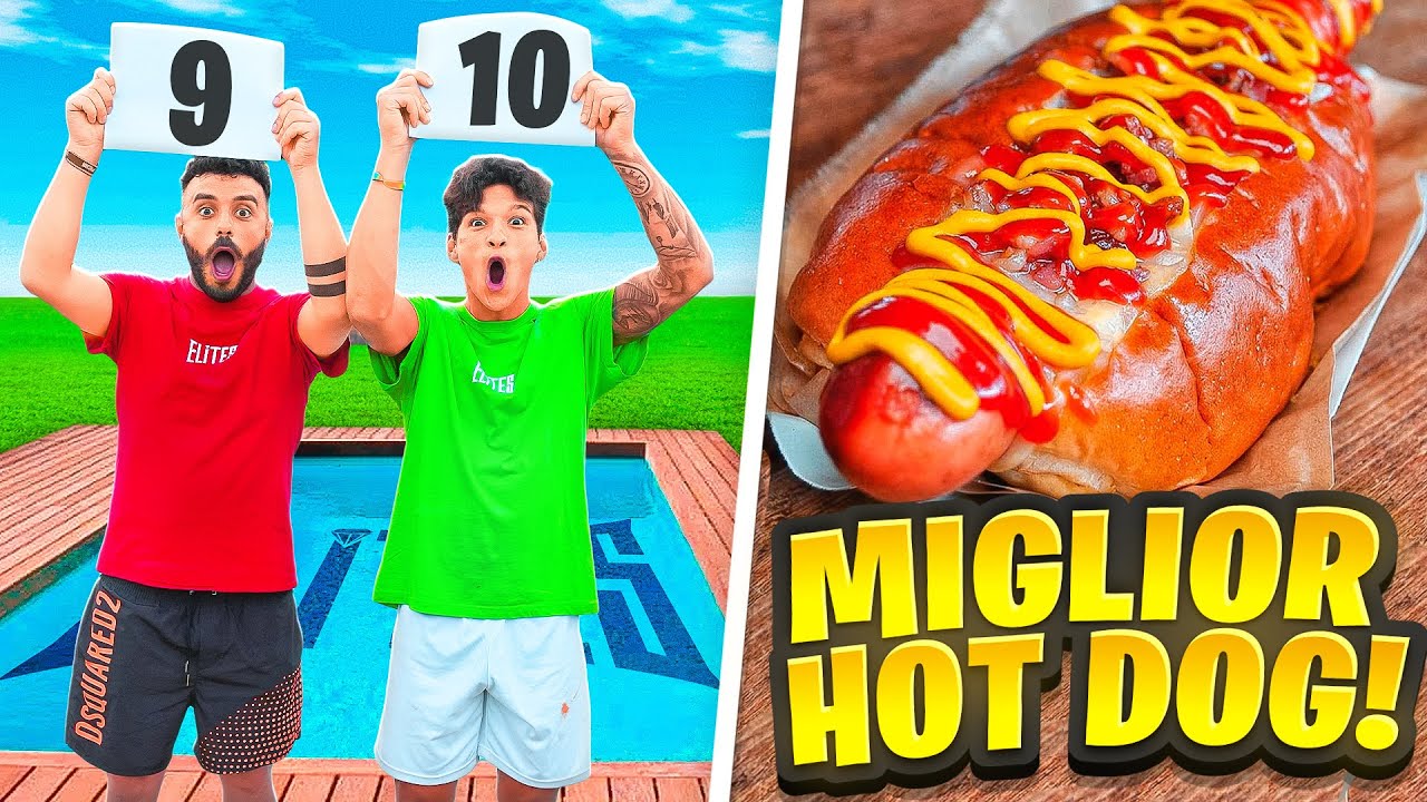 🌭 CHI CREA L'HOT DOG MIGLIORE VINCE!!! w/Patrizio Chianese
