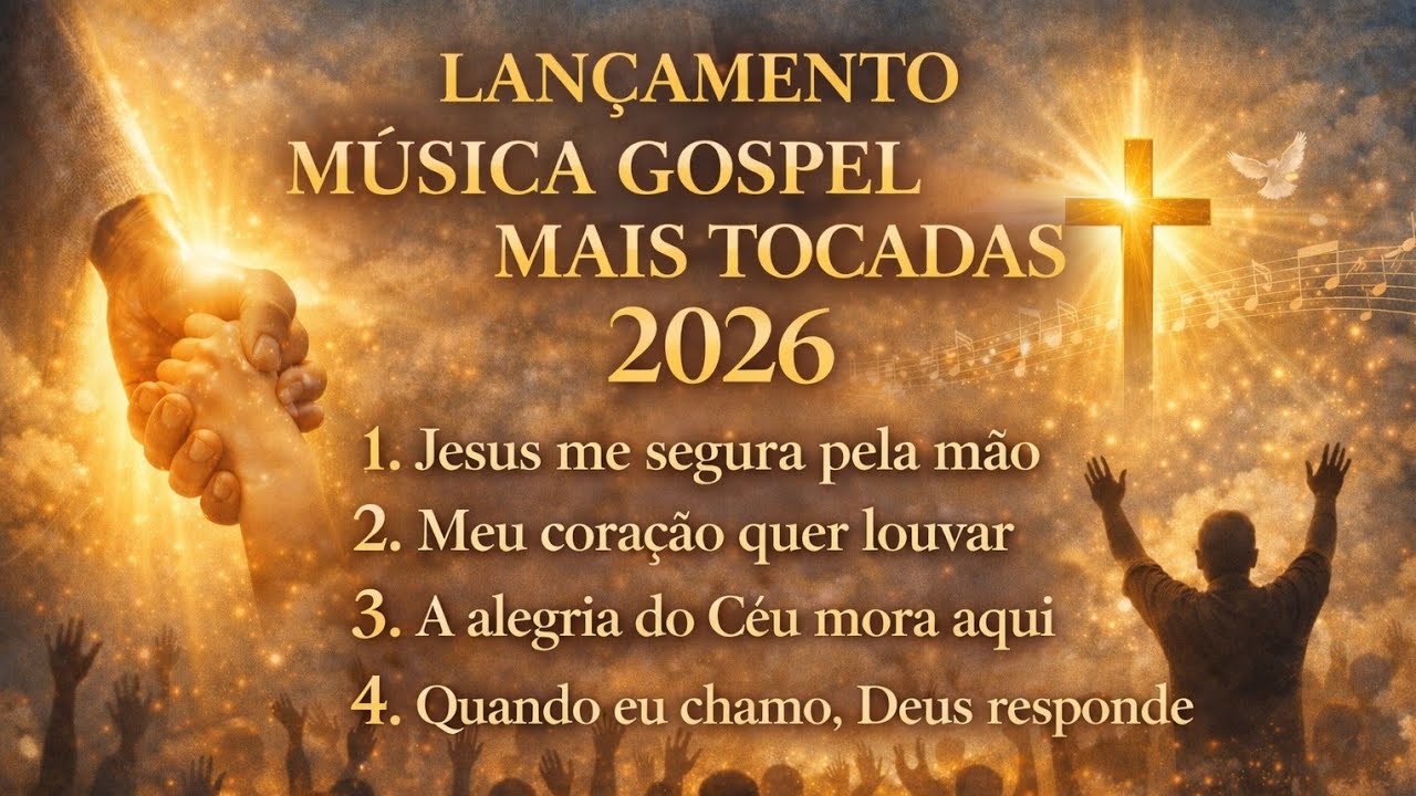 🎼🎵🎶 Lançamento Música Gospel Mais Tocadas 2026 | Louvor e Adoração a Deus 🎵🎼🎶