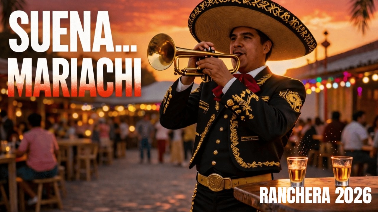 ¡Que Suene el Mariachi! 🎺🔥 | La Ranchera Más Alegre del 2026 🇲🇽🥃