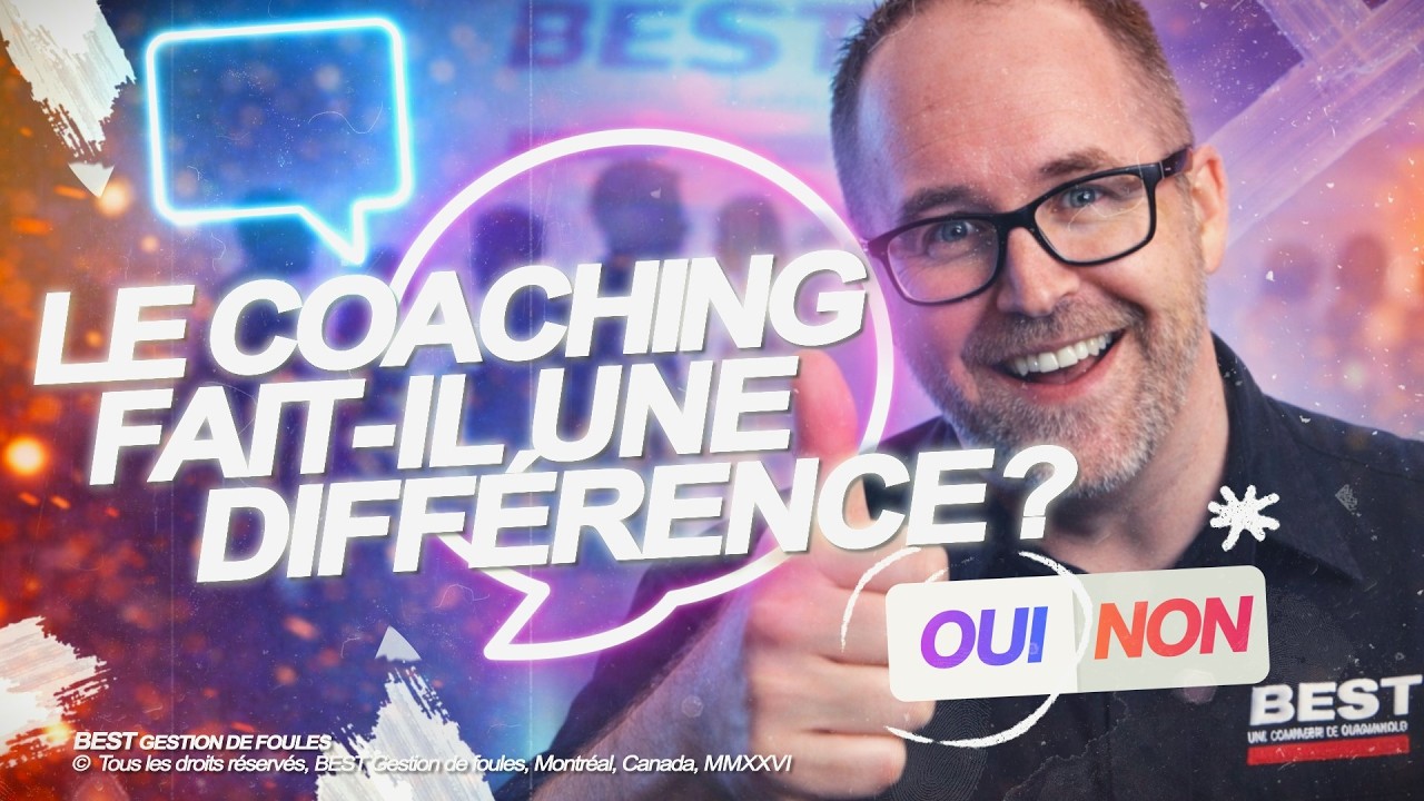 Et si le coaching était la vraie solution ? - BEST Gestion de Foules & Agents de Sécurité