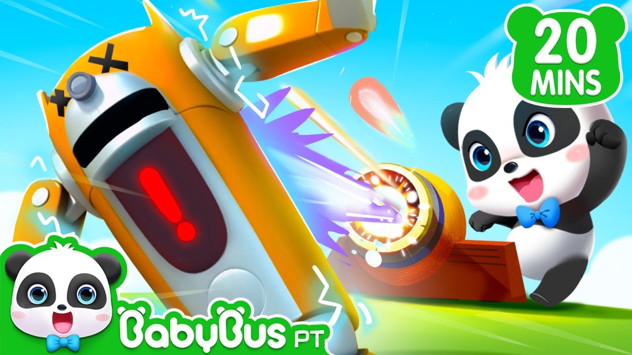 O Robô-Cão 🐶 | Kiki e Seus Amigos  de BabyBus por 20 Minutos | Desenhos Animados | BabyBus Portuguès