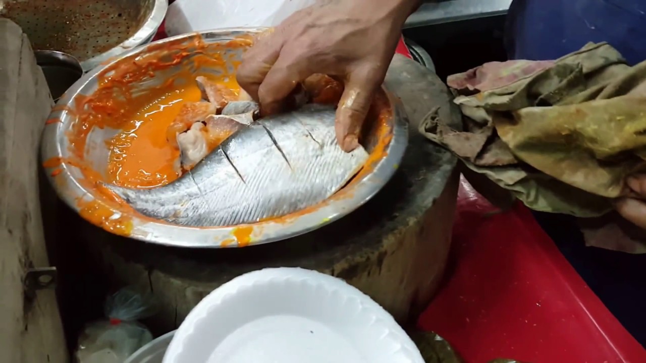sea food in bakkhali || fish fry || prawn fish || crab || (found on beach) || 2017