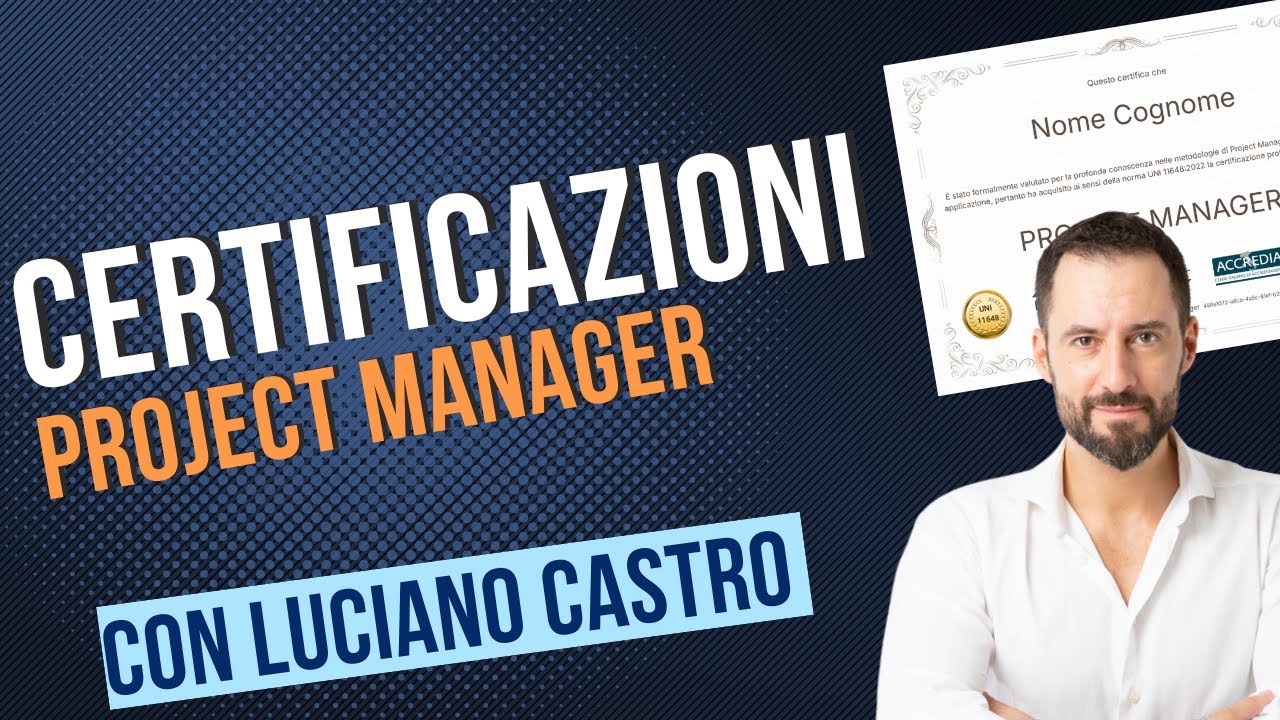 CERTIFICAZIONI PROJECT MANAGEMENT