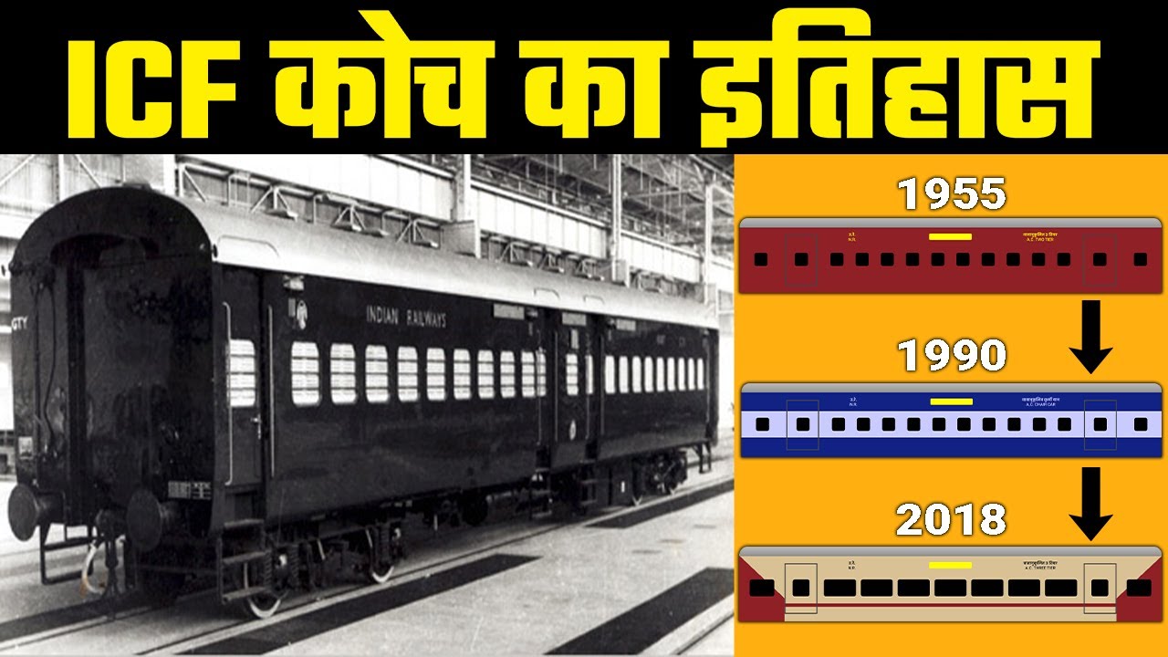 क्या है ICF कोच का इतिहास | History of ICF Coaches | Indian Railway |