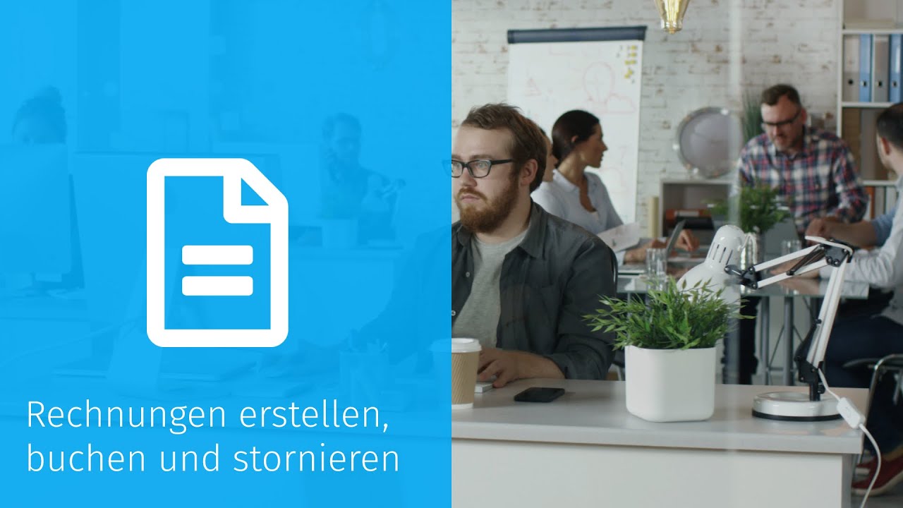 Rechnungen schreiben, buchen, mahnen und stornieren