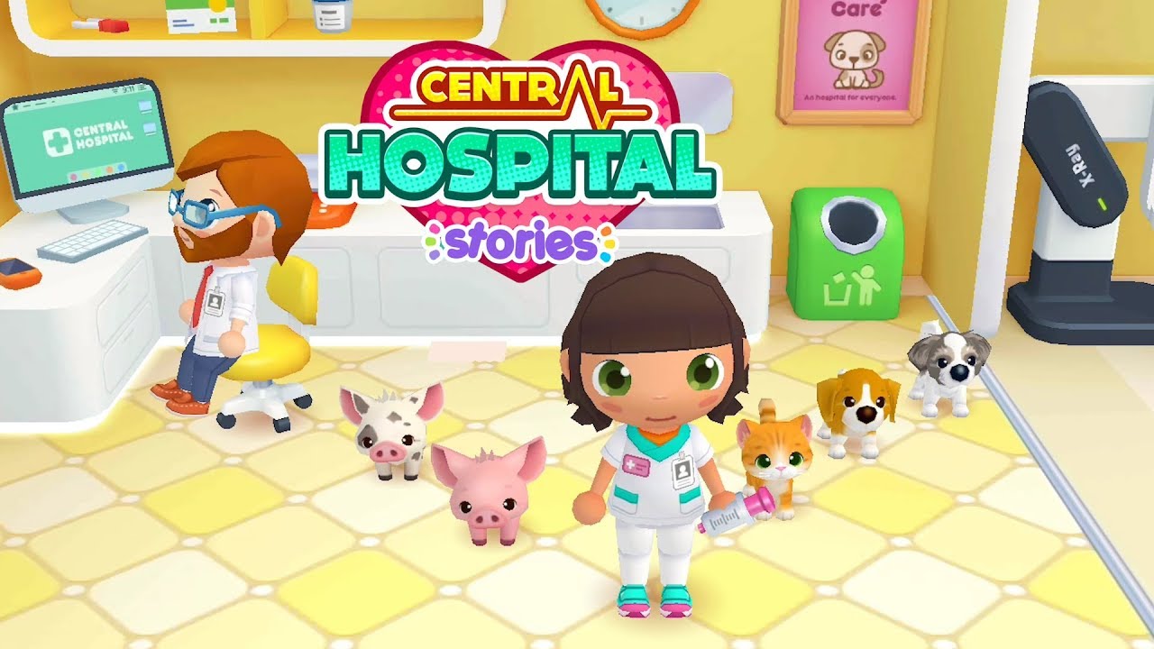 Central Hospital Stories | Toddlers Game #4 (Android Gameplay) | Cute Little Games