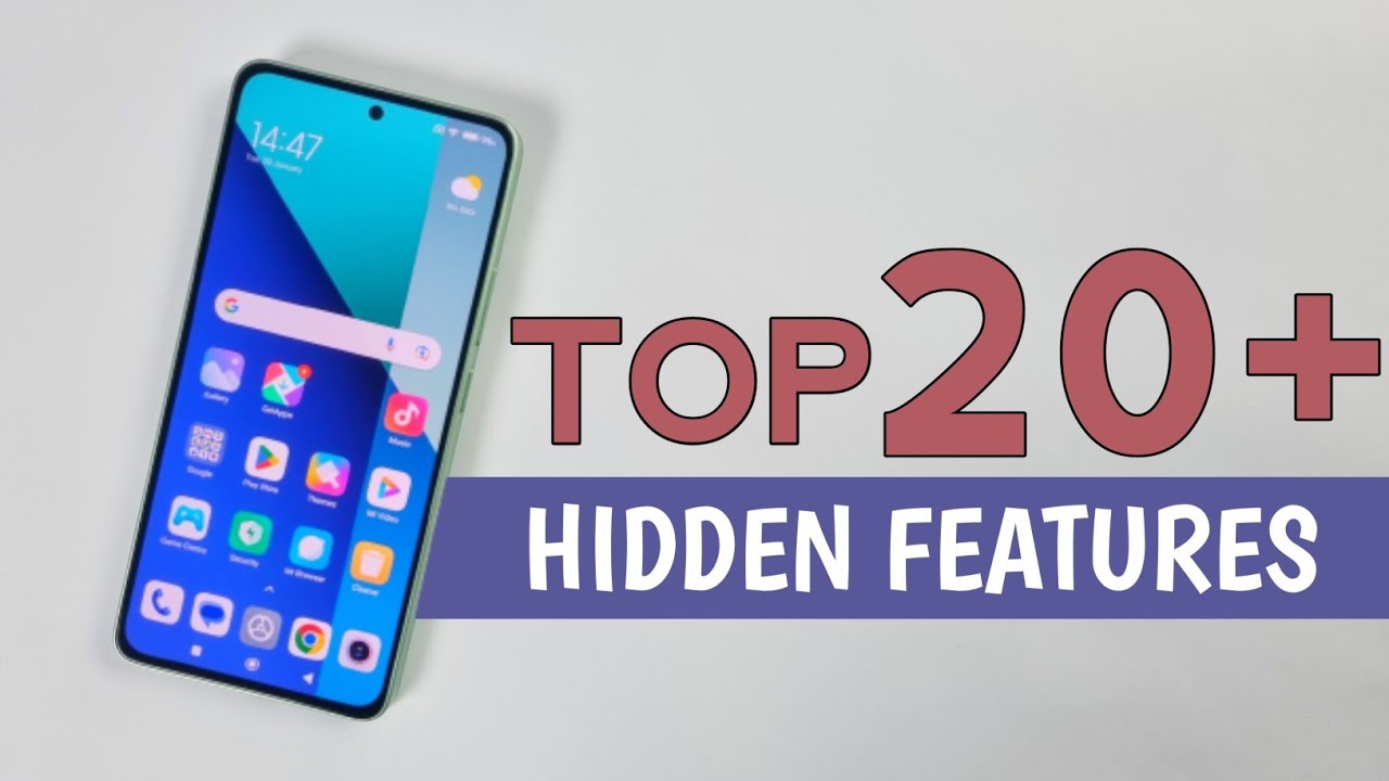 Redmi Note 13 4G Top 20++ Amazing Hidden Features - Secret Tips Tricks