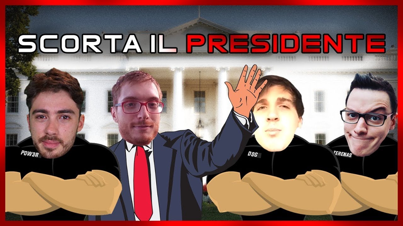 PUBG - SCORTA IL PRESIDENTE feat. Paolocannone, TerenasIII e italiand0g!