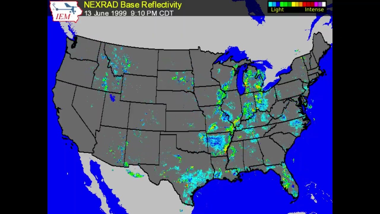 Radar for June 1999