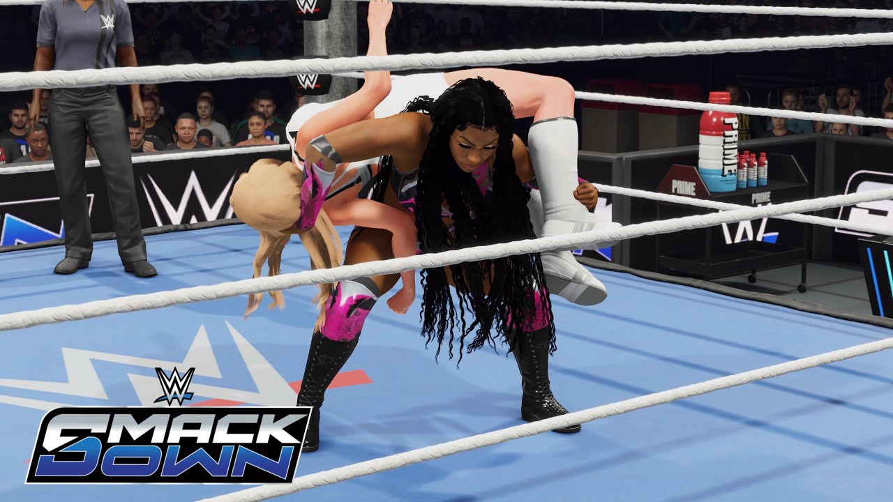 WWE 2K25 SMACKDOWN : LASH LEGEND VS A LOCAL COMPETITOR