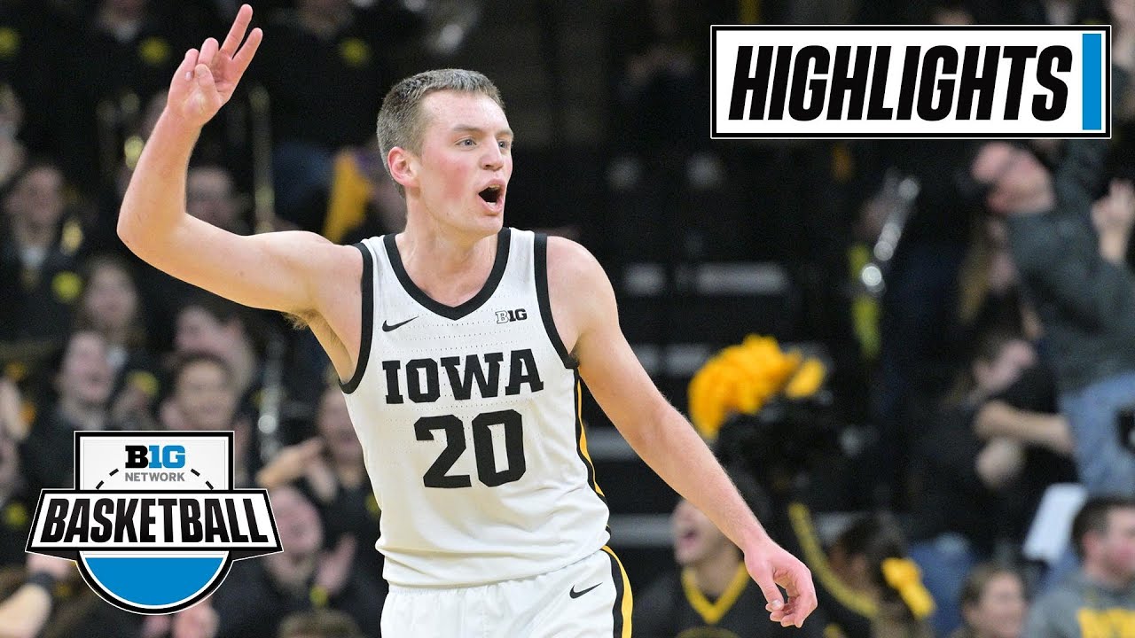 Northwestern at Iowa | Highlights | Big Ten Men's Basketball | Jan. 31, 2023