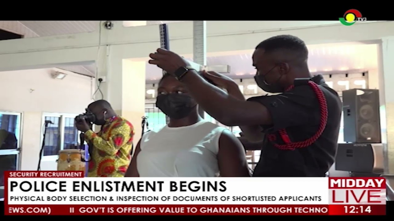 Police Enlistment Begins Physical Body Selection & Inspection of Documents of Shortlisted Appplicant
