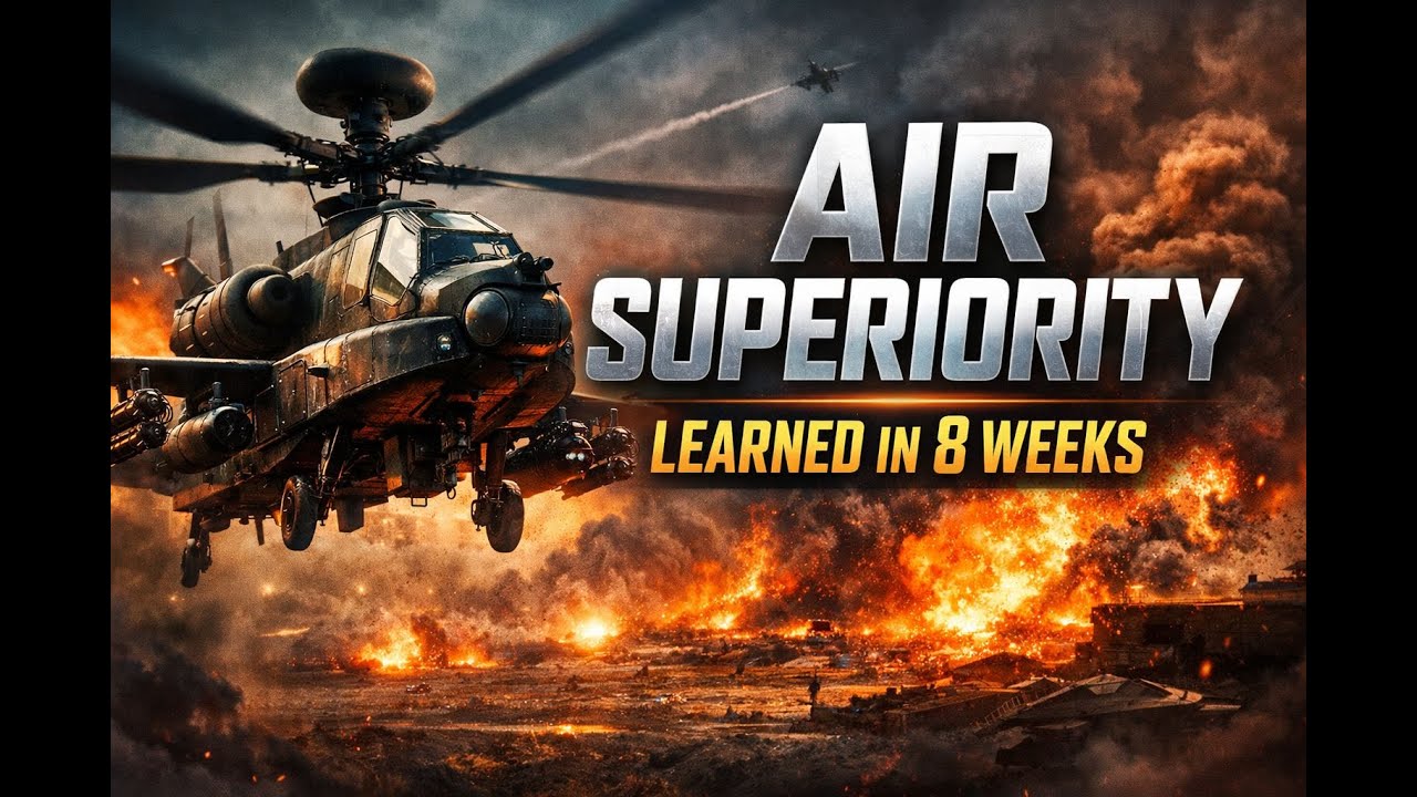 Air Superiority Learned in 8 Weeks | Battlefield 6 Helicopter Gameplay