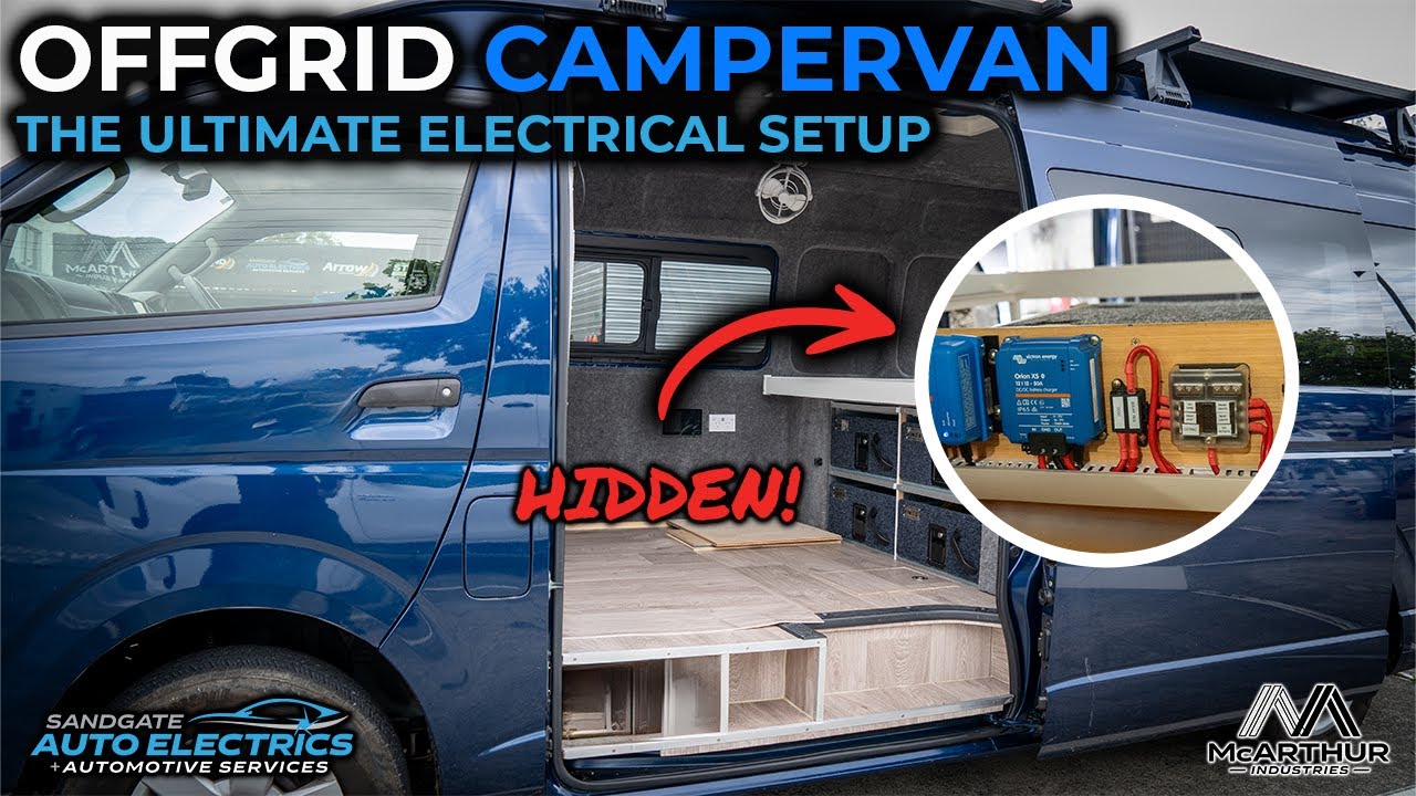 Our Epic Off-Grid Campervan Electrical Build!