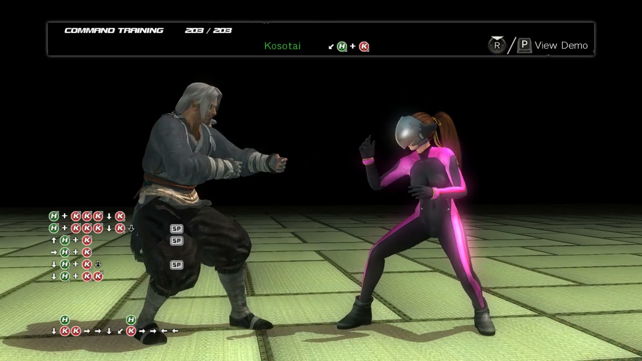 Dead or Alive 5 Last Round - Brad Wong Move List