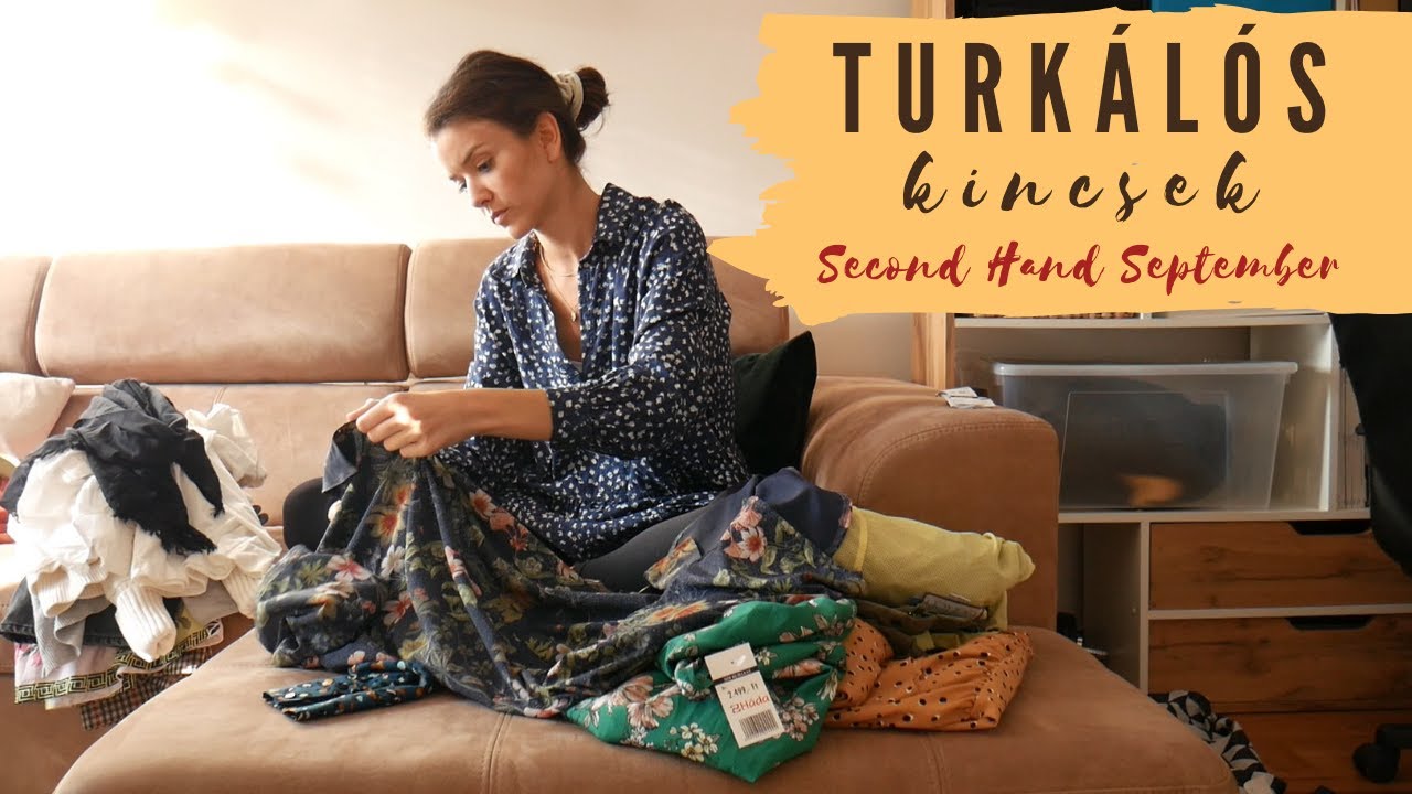 Őszi turkálós HAUL | Second Hand September | Kincsekre bukkantam