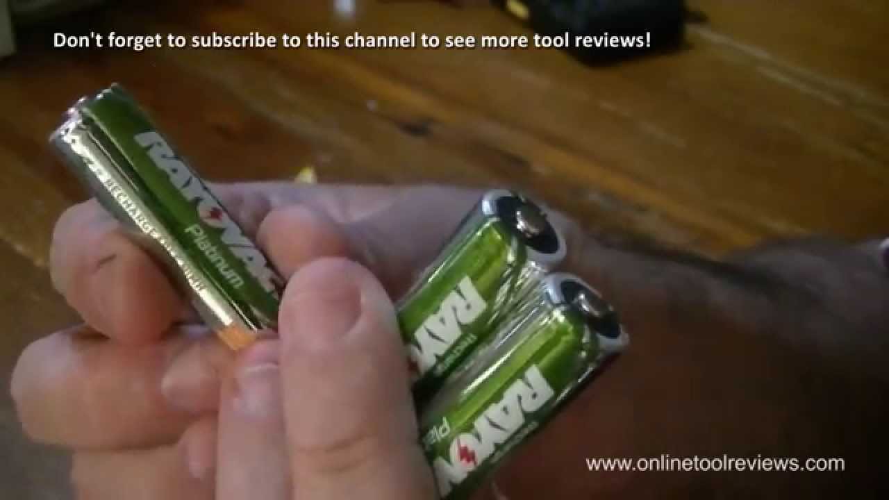 Rayovac Platinum NiMH LSD Batteries - Eneloop Alternative - OnlineToolReviews.com