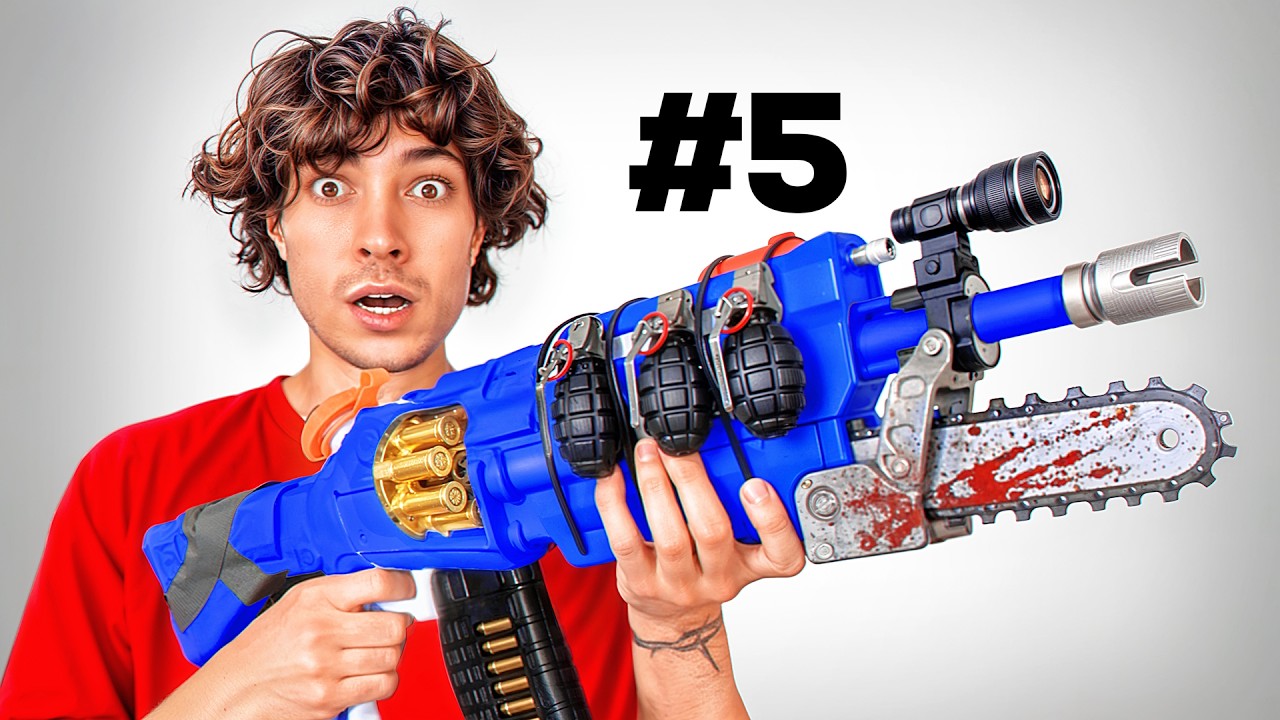 J'ai Test&eacute; 5 Niveaux d'Armes Insolites !