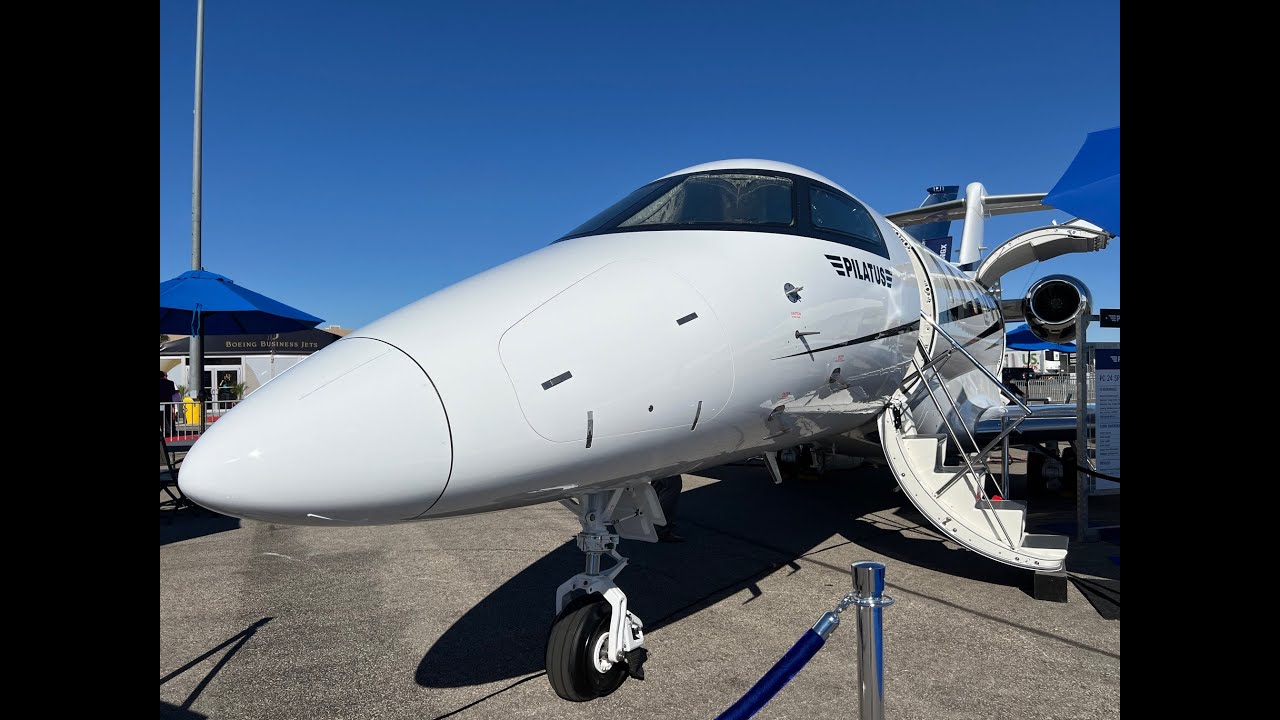 NBAA-BACE 2024: Pilatus PC-24 Walk-Around Tour