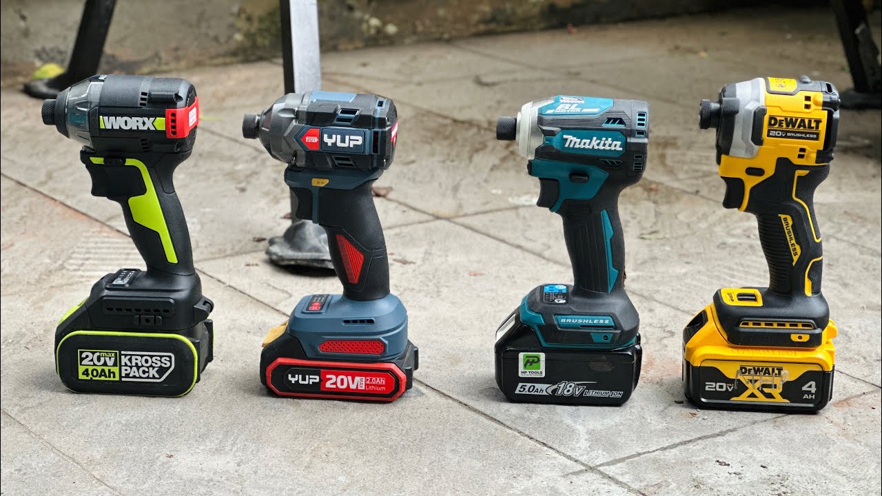 🛑 Top những máy vặn vít pin đang mua trong tầm giá 1-5 triệu của các hãng nổi tiếng