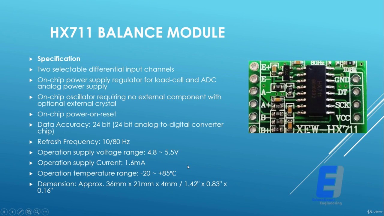 4- How Hx7111 Module Works ? How Weight Balance Module Works ?