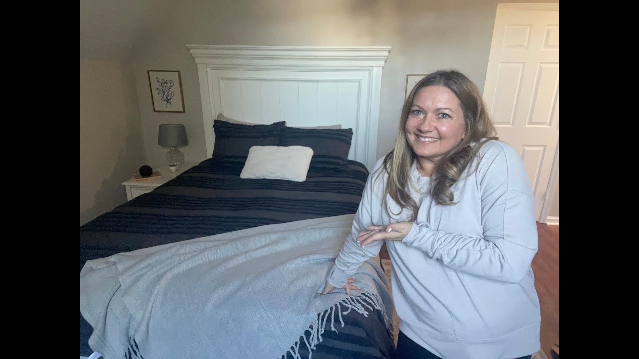 Giving my College Daughters Room a REFRESH with a Boho Comforter Set