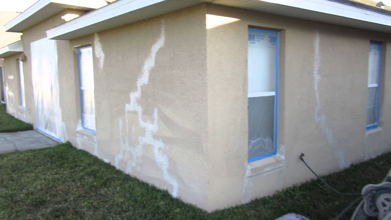 Repairing settling cracks in stucco