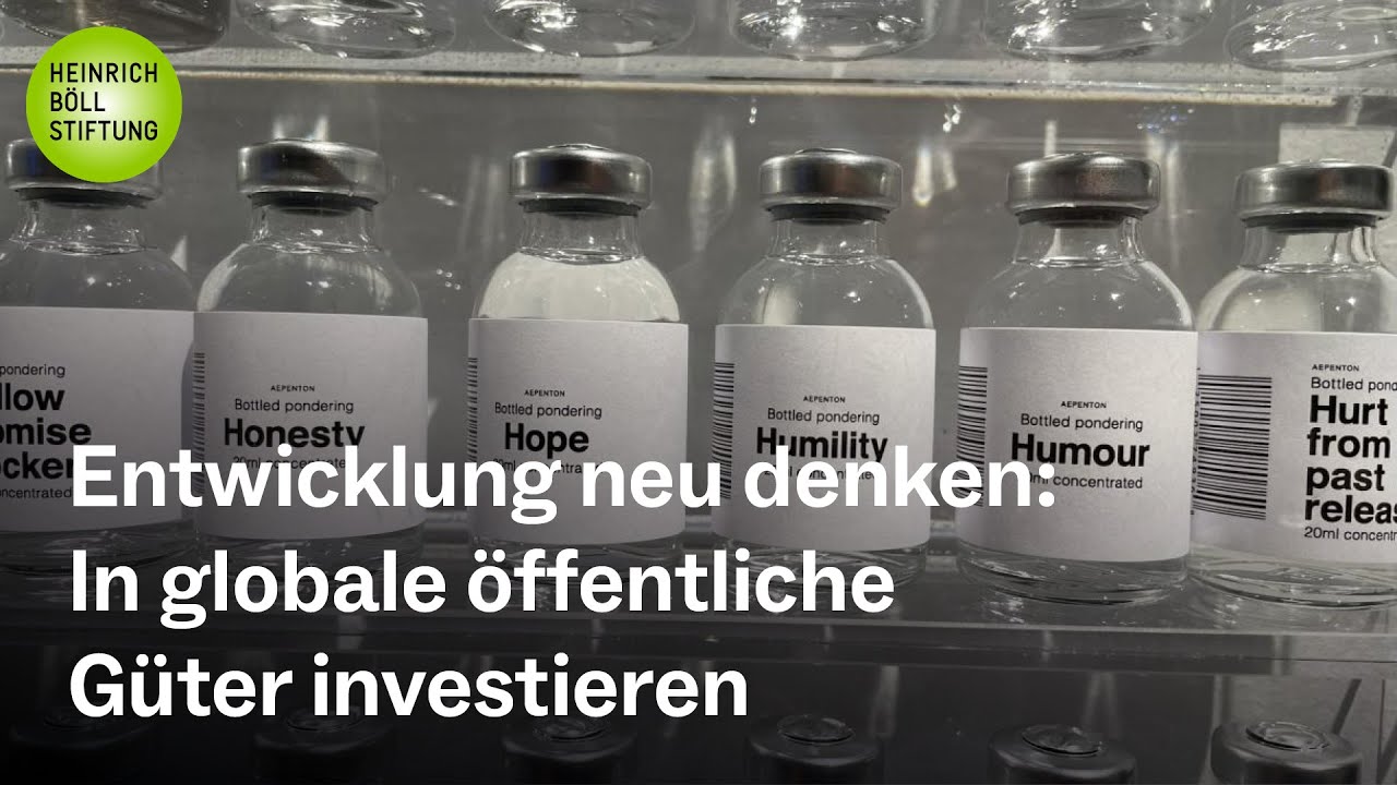Entwicklung neu denken - In globale öffentliche Güter investieren