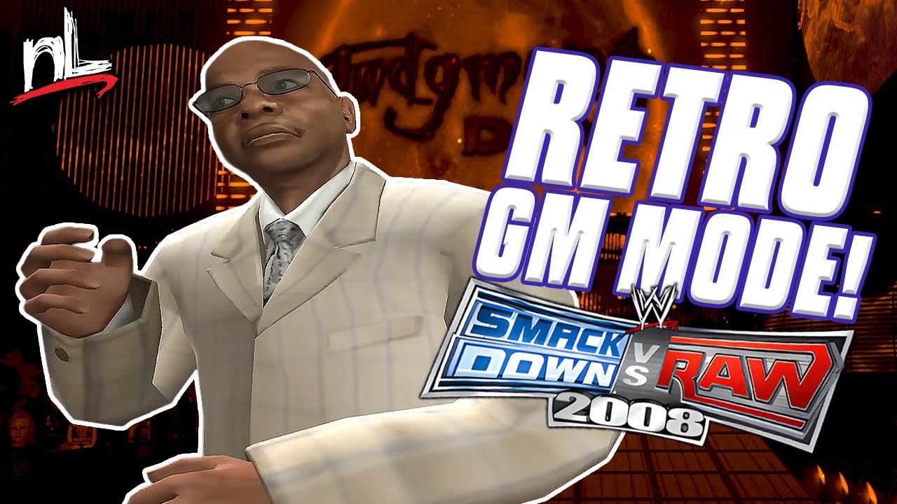 Retro GM Mode on the PS2! (WWE Smackdown vs. Raw 2008)