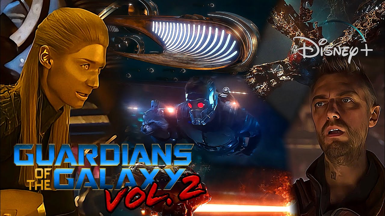 Guardians Of The Galaxy 2 | The Sovereign Arrive On Ego Scene | Disney+ [2017]