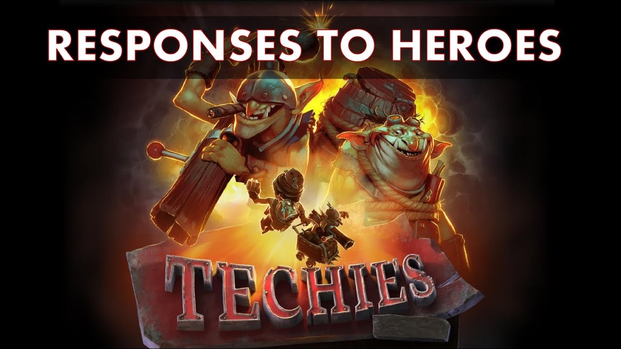 DOTA 2 | Techies responses to specific heroes - Subtitulos en espa&ntilde;ol | Helga dgv