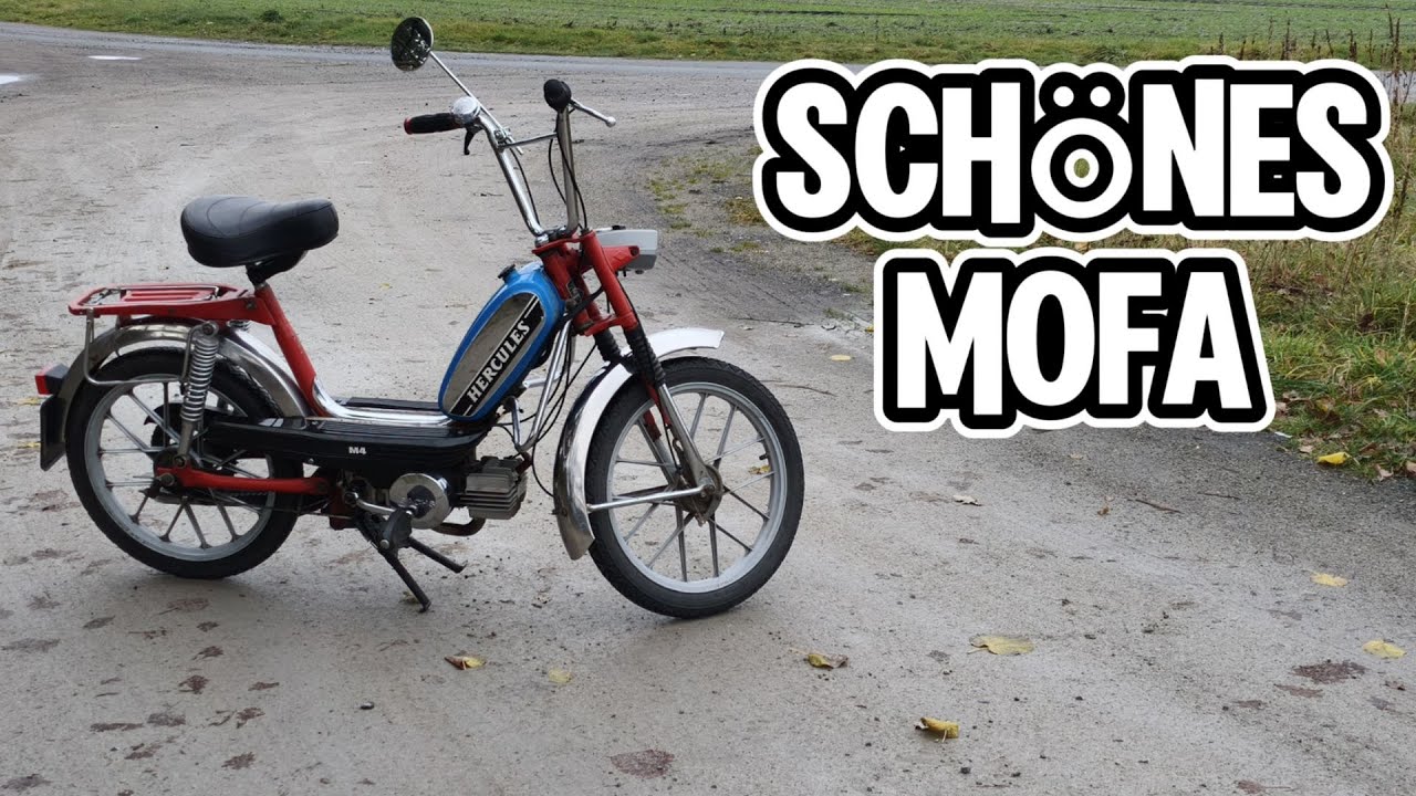 Ich fahre eine Hercules M4 | Mofa Test