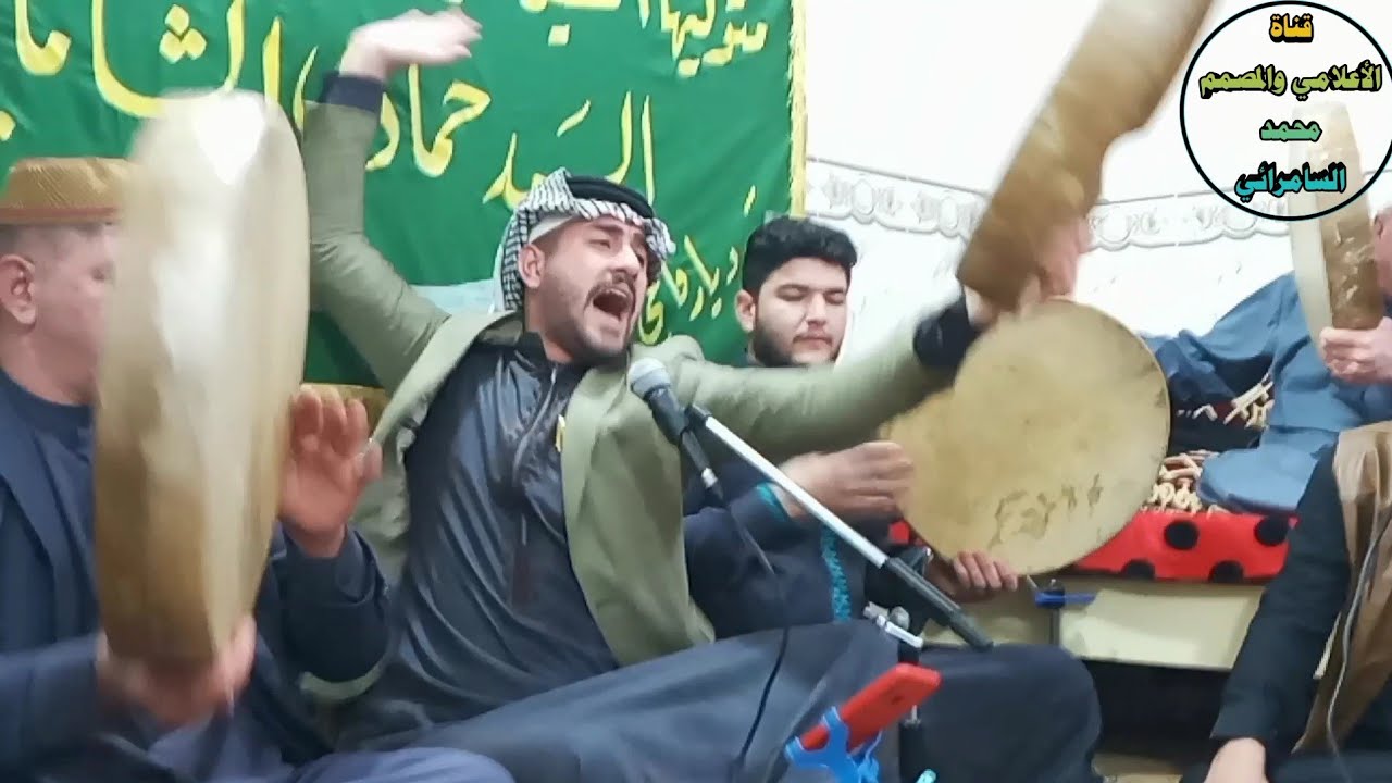 المداح جاسم الشاماني(تأدب يافارس ياقليل الشاني:سئت الأدب في حضرت الكيلاني)رد عن الاسائه جديد وحصري
