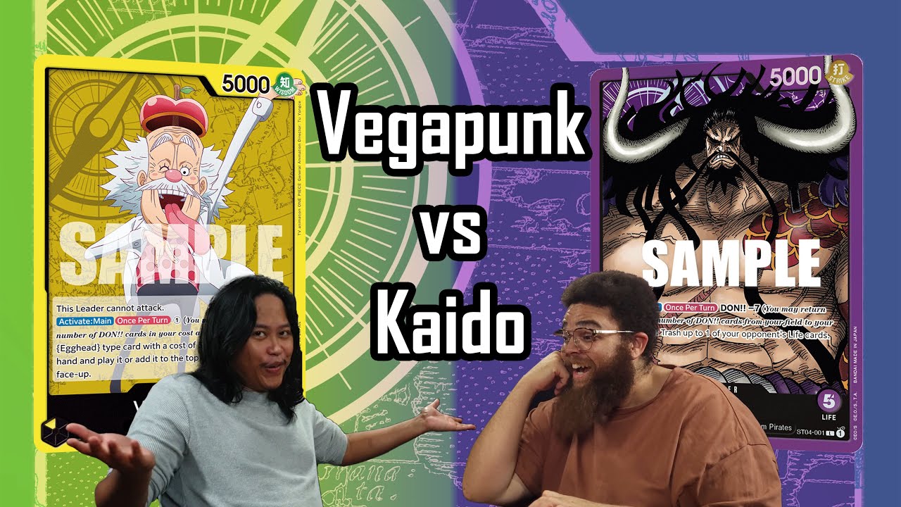 Kaido vs Vegapunk - One Piece Card Game