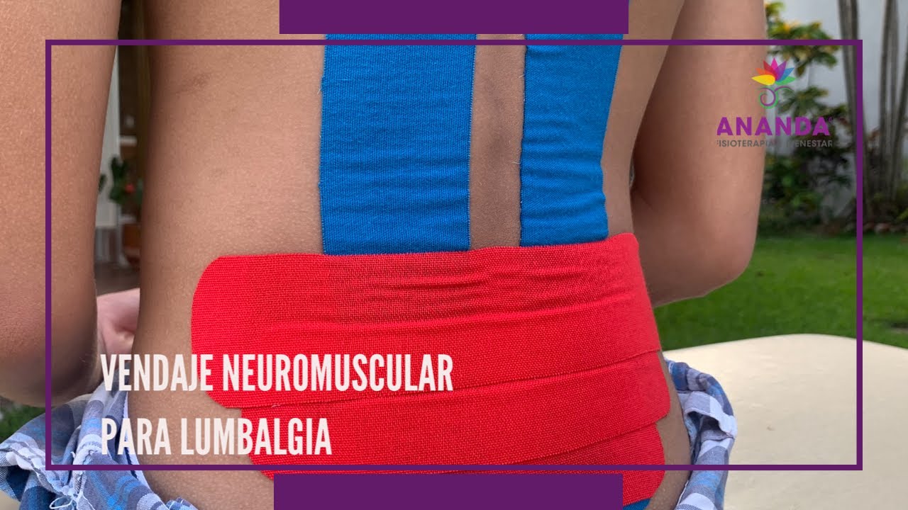 LUMBALGIA: Tratamiento con vendaje neuromuscular