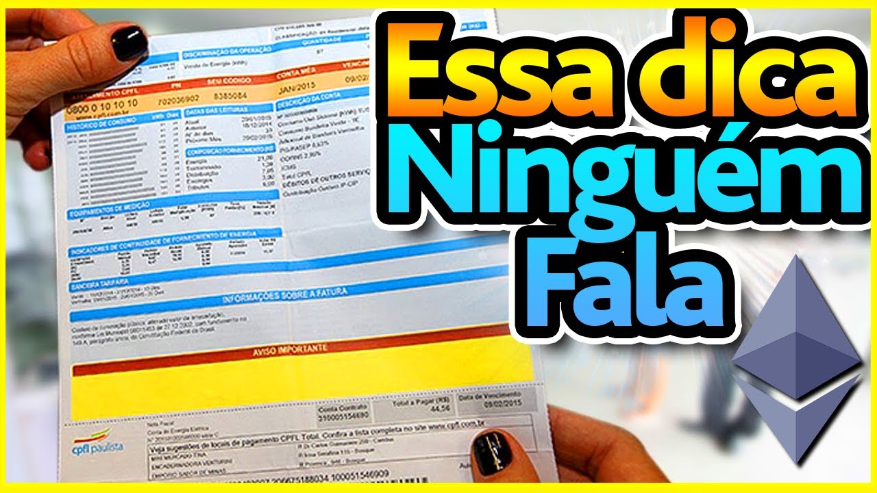 ⚠️ ECONOMIA NA SUA CONTA DE ENERGIA  - Pague menos utilizando a TARIFA BRANCA