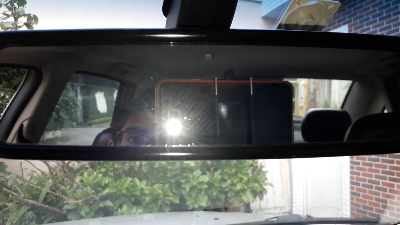 Retrovisor fotocrômico do Vectra em ação!