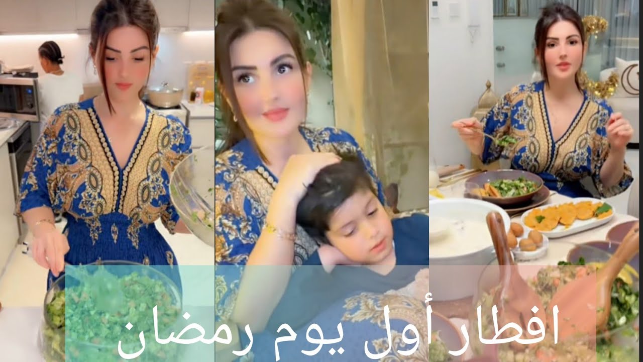 نور وعصام 🔥 جهزنا الطاولة وافطارنا أول يوم رمضان سفرة خرافية ياسلام 