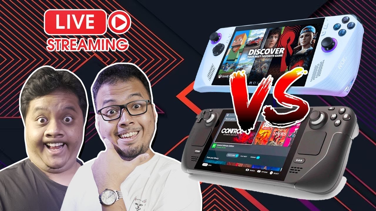ROG ALLY VS STEAMDECK!! - Mari Kita Bahas!