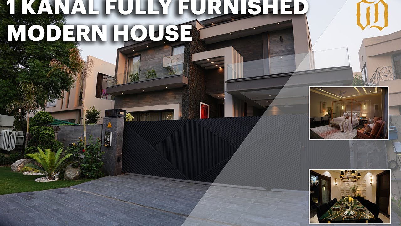 1 KANAL FULLY FURNISHED MODERN HOUSE IN LAHORE DHA